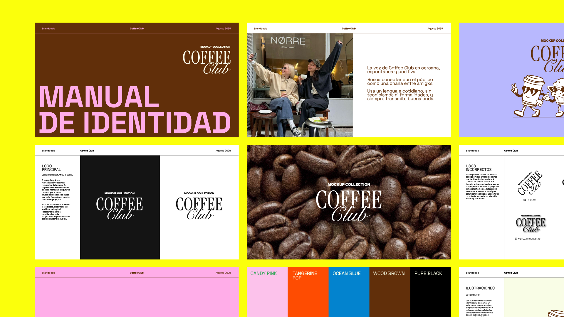 Brandbook Coffee - Plantilla Editable
