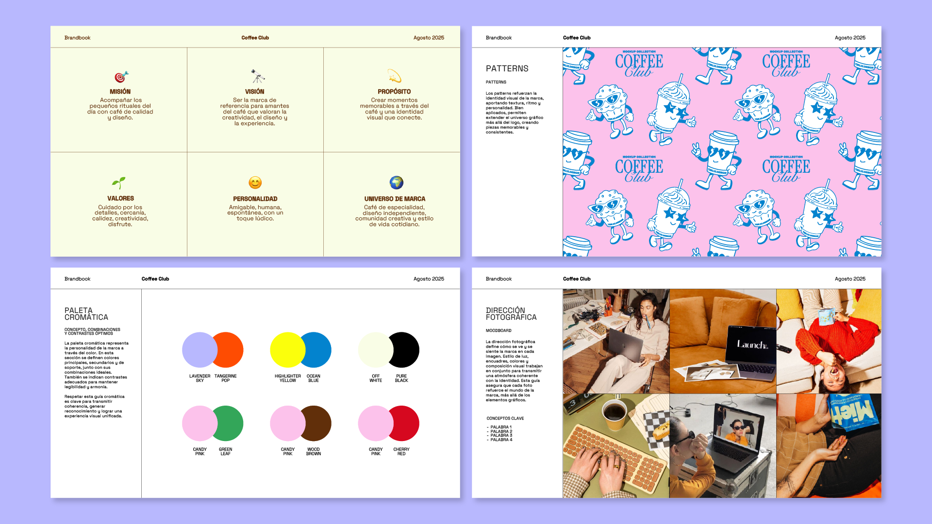 Brandbook Coffee - Plantilla Editable